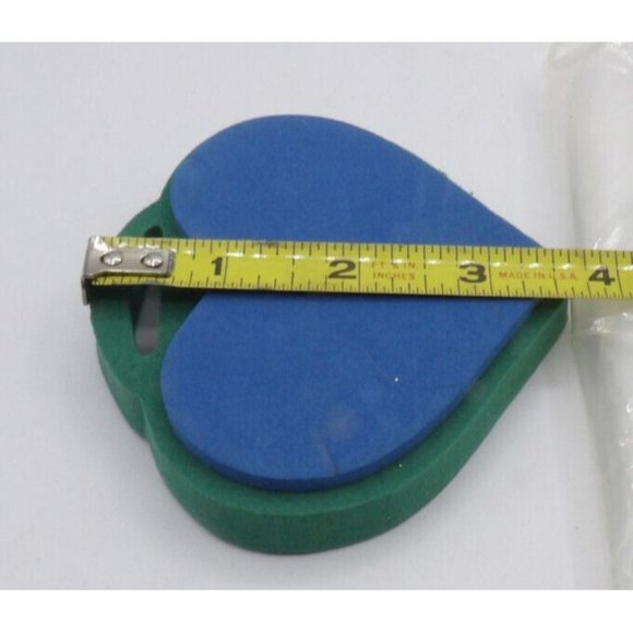 Stamp Heart " Chunky Stamp" by Back Street Inc ©1998 Foam on Foam 4" x 3¾" - Picture 4 of 4